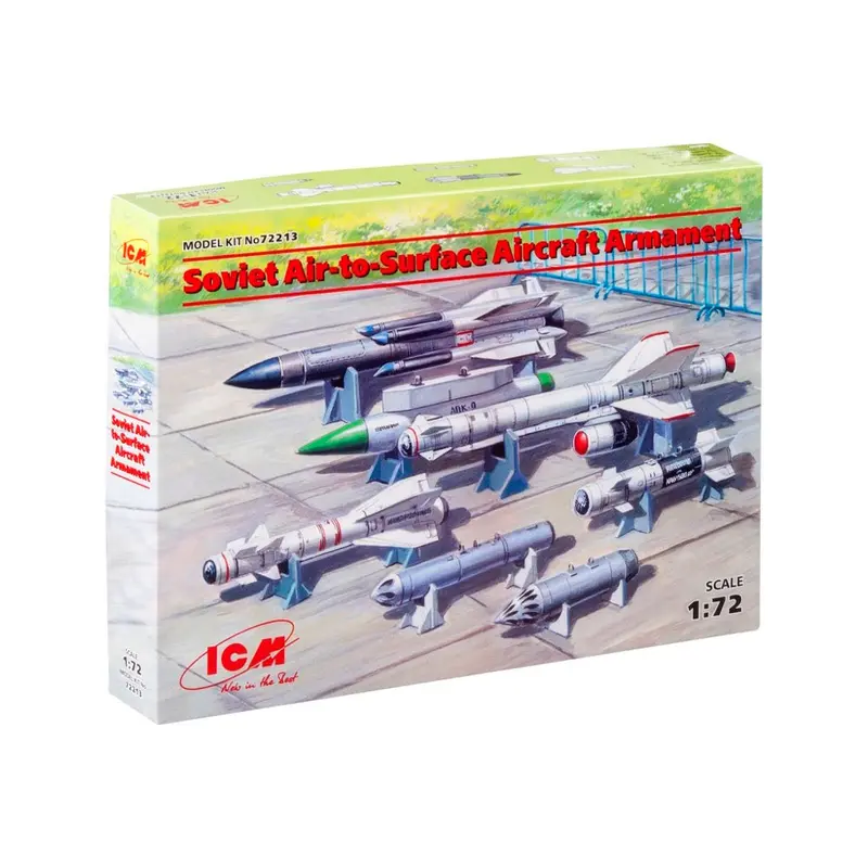 Icm 72213 1/72 Soviet Air-To-Surface Aircraft Armament 1