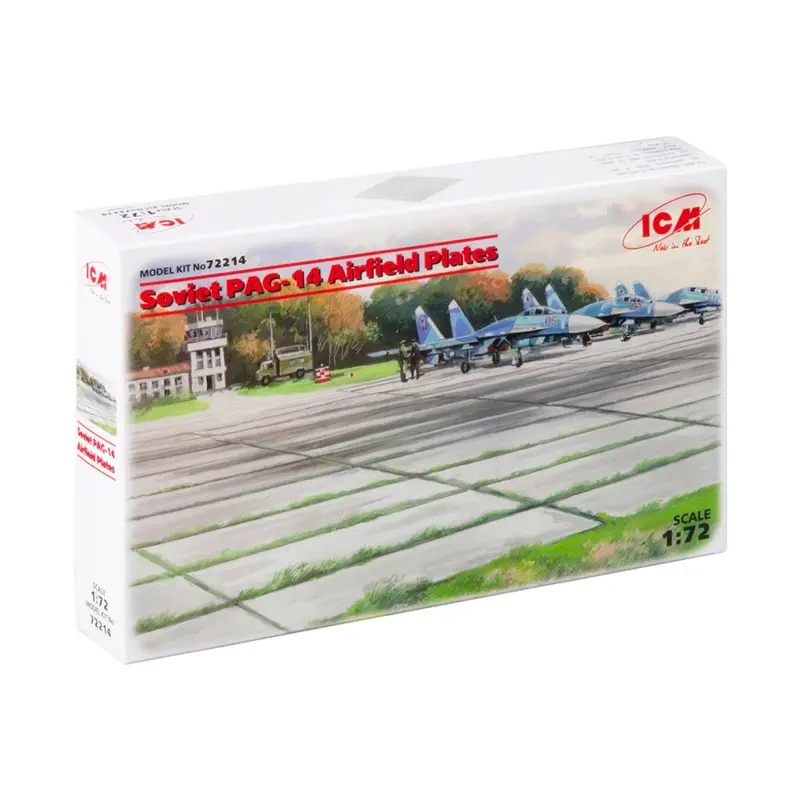 Icm 72214 1/72 Soviet Pag-14 Airfield Plates 32 Pieces 1