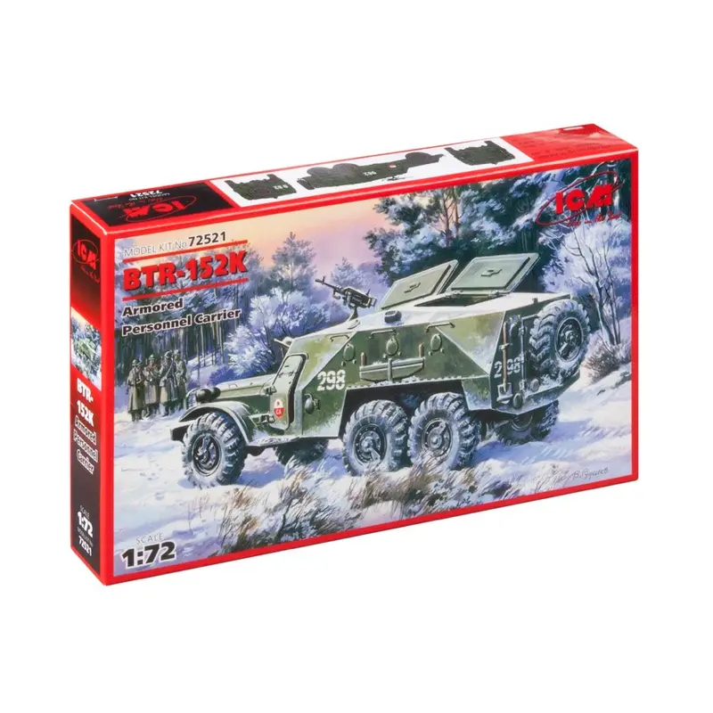 Icm 72521 1/72 Btr-152K Armoured Personnel Carrier 1