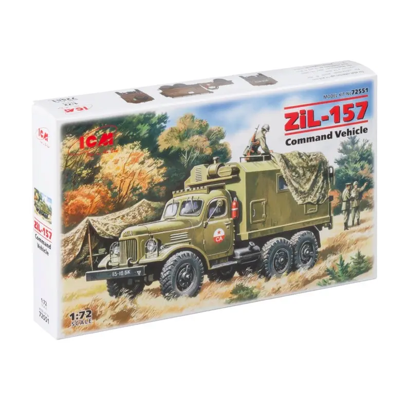 Icm 72551 1/72 Zil-157 Command Vehicle 1