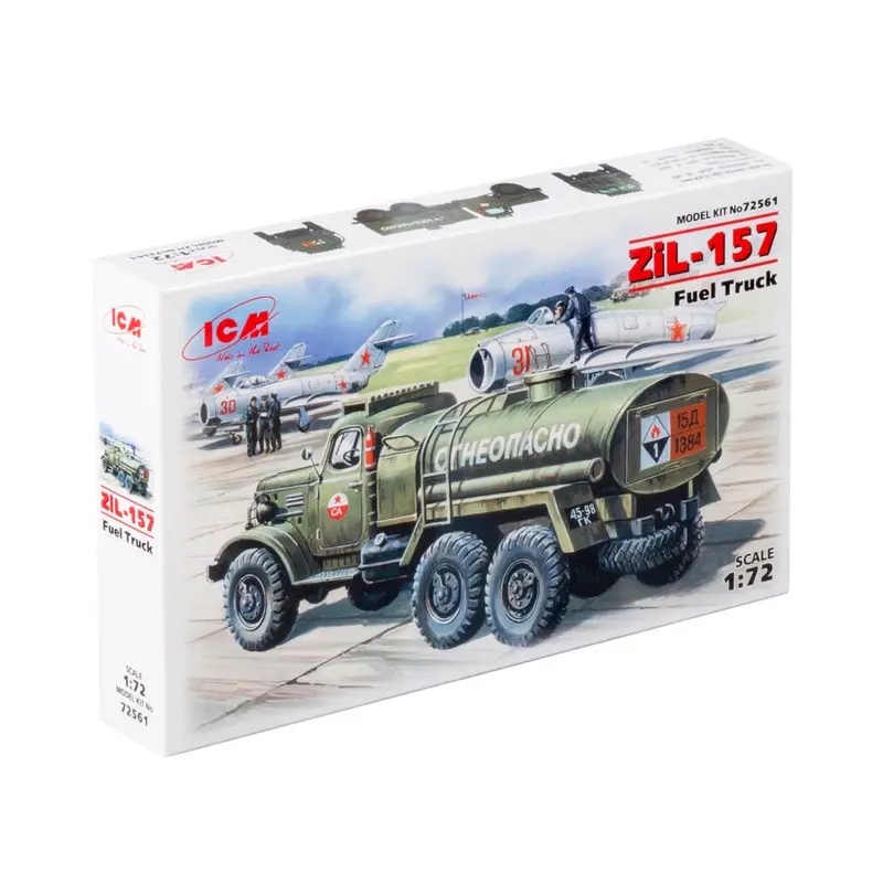 Icm 72561 1/72 Zil-157 Fuel Truck 1