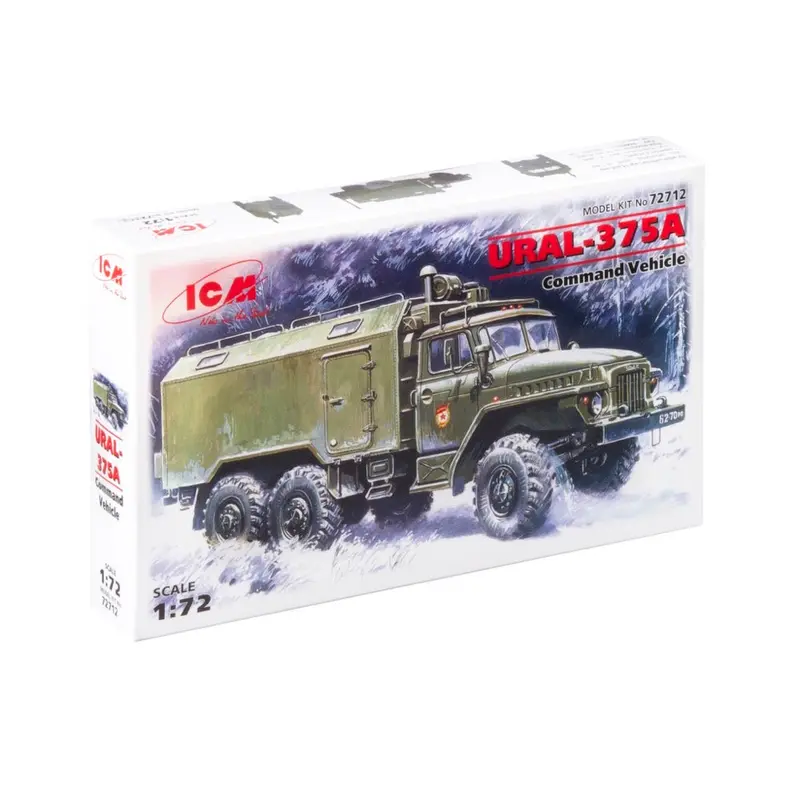 Icm 72712 1/72 Ural-375A Command Vehicle 1