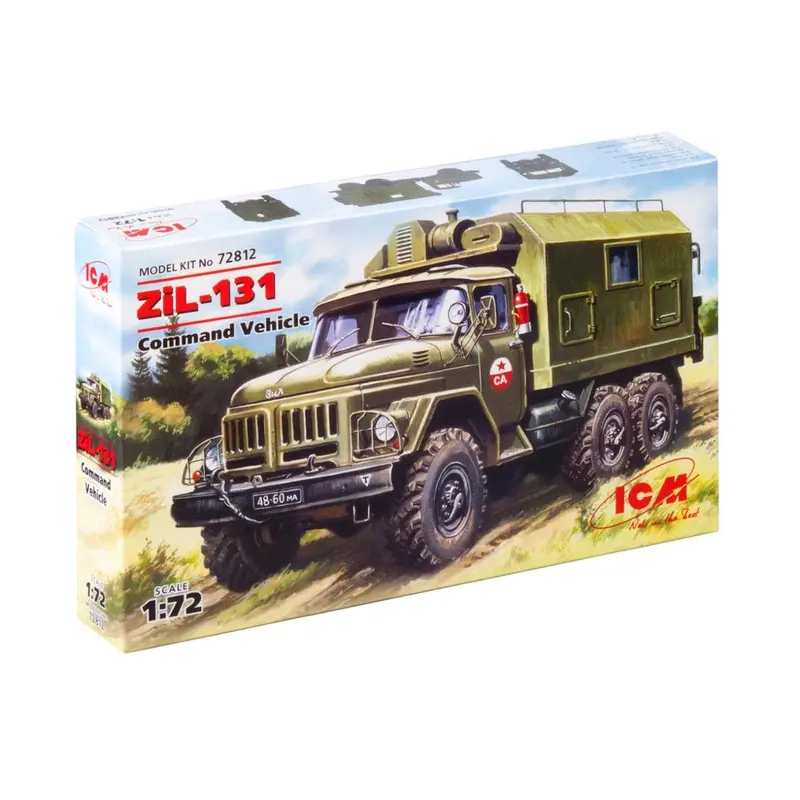 Icm 72812 1/72 Zil-131 Command Vehicle 1