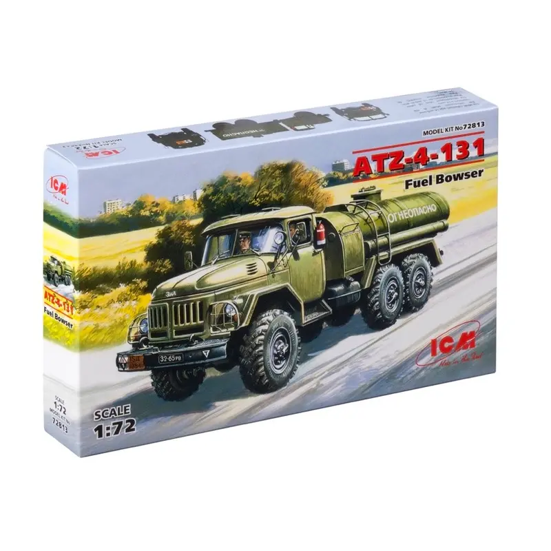 Icm 72813 1/72 Atz-4-131 Fuel Bowser 1