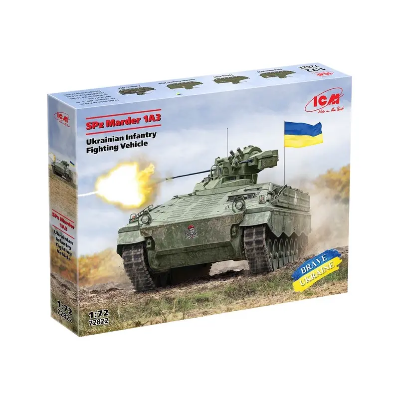 Icm 72822 1/72 Spz Marder 1A3 Ukrainian Infantry Fighting Vehicle 1