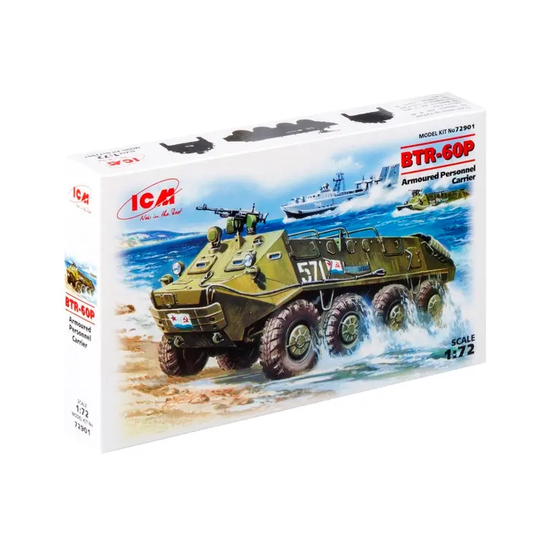 Icm 72901 1/72 Btr-60P Armoured Personnel Carrier 1