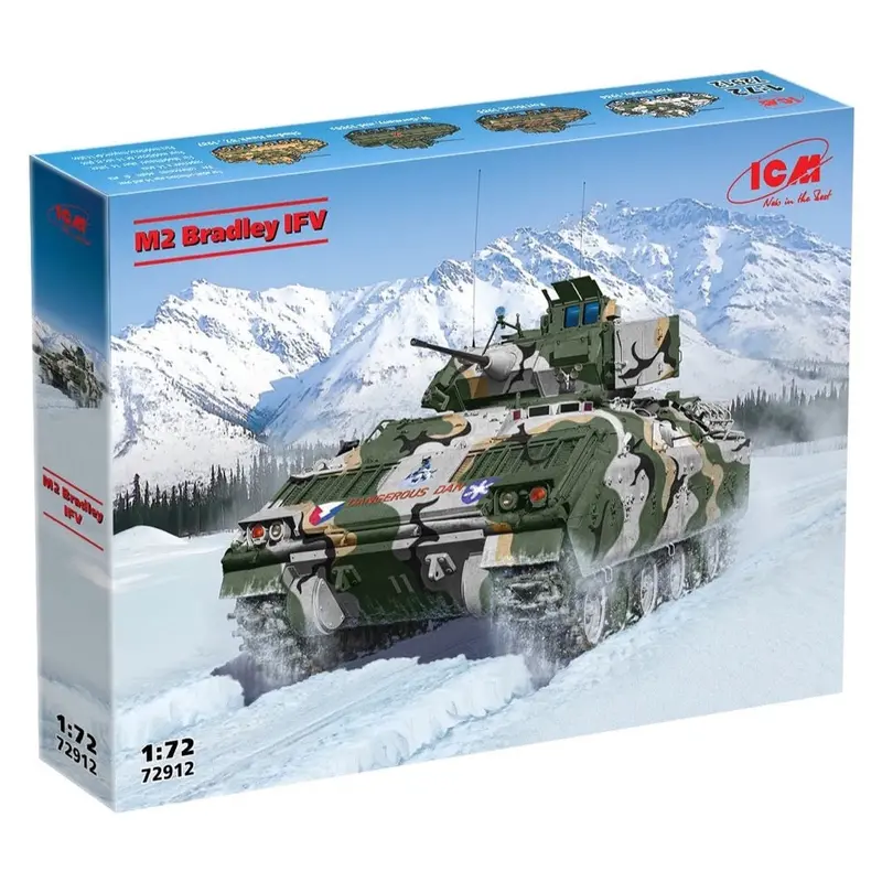 Icm 72912 1/72 M2 Bradley Us Infantry Fighting Vehicle 1