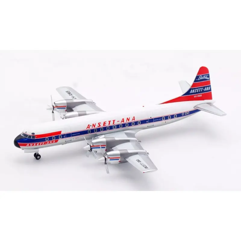 In Flight 188An0924p 1/200 Ansett - Ana Lockheed L-188A Electra Vh-Rmb 1