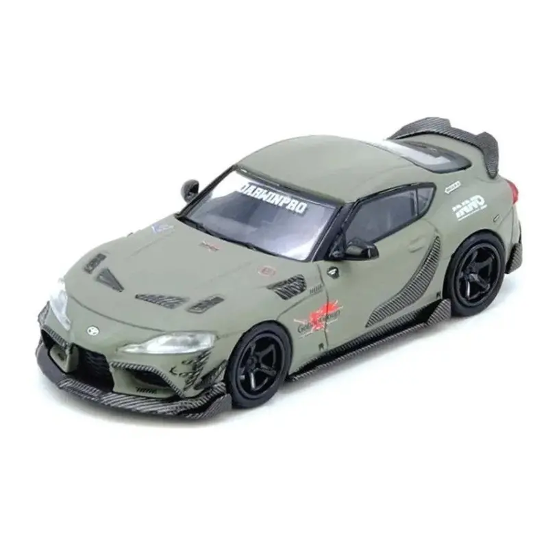 Inno 64-A90dp-Matgr 1/64 Toyota Supra A90 Darwin Pro Matt Green 1