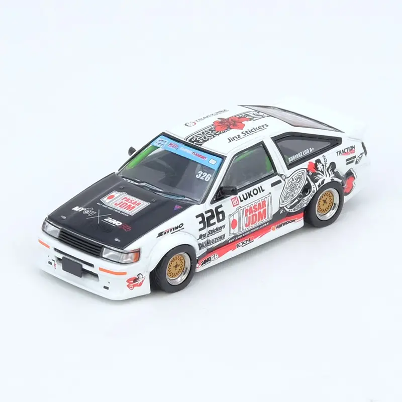 Inno 64-Ae86-Trackerz 1/64 Toyota Corolla Ae86 Levin Trackerz Racing 1