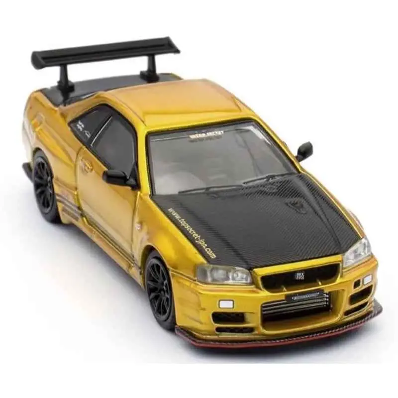 Inno 64-R34ts-Mdx24 1/64 Nissan Skyline Gt-R R34 Top Secret 1