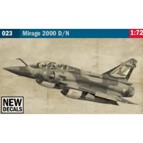 Italeri 0023S 1/72 Dassault_Mirage 2000 D Two Seater 1