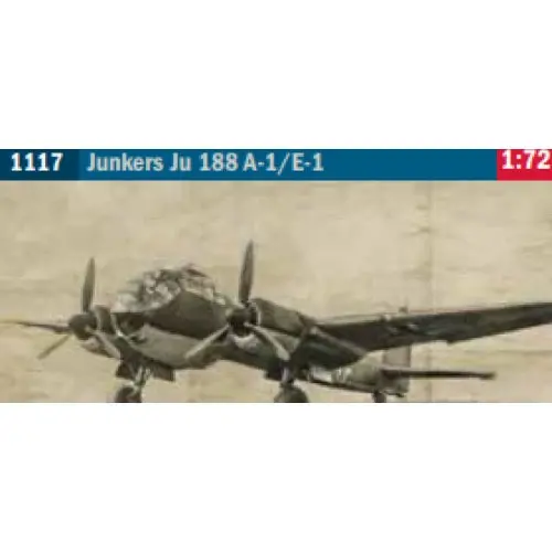 Italeri 1117S 1/72 Junkers Ju 188 A-1/E-1 Ltd Ed 1