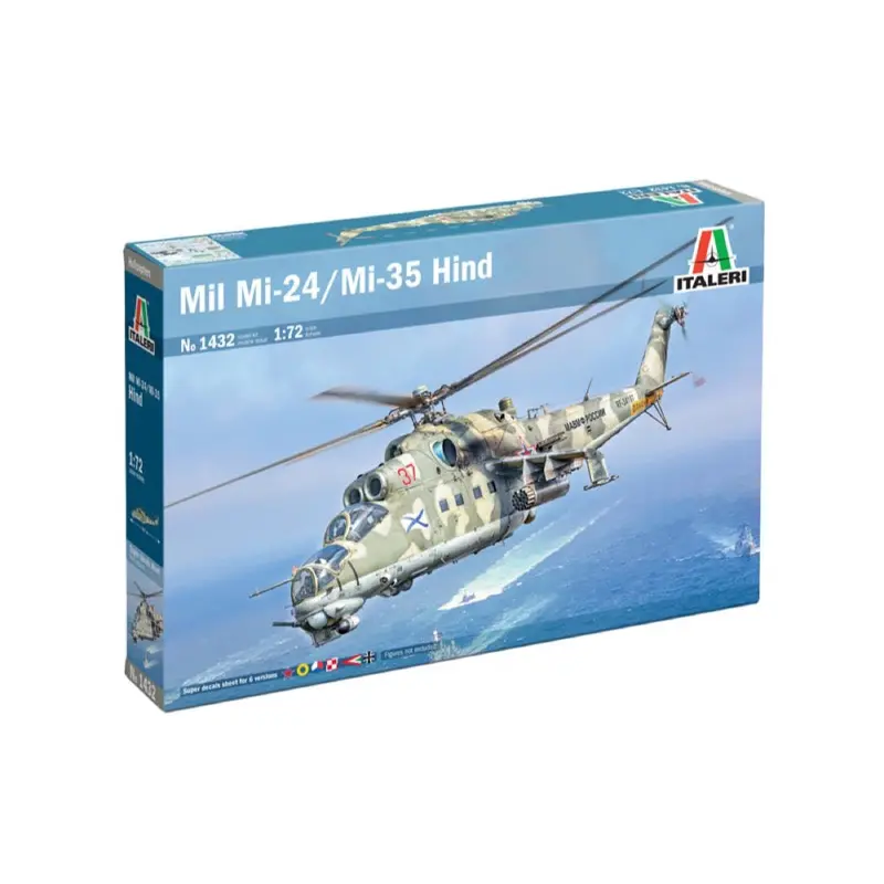 Italeri 1432S 1/72 Mil Mi-24P Mil Mi-35P 1