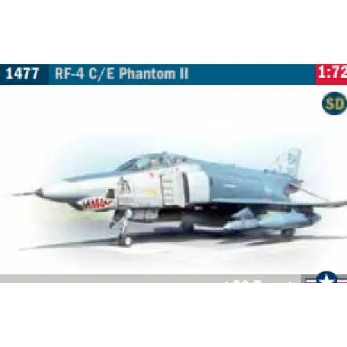 Italeri 1477S 1/72 Mcdonnell Rf-4C/E Phantom 1