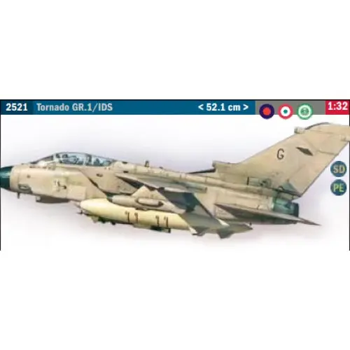 Italeri 2521S 1/32 Tornado Gr.1 Desert Storm 1