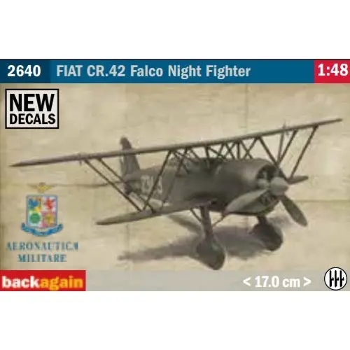 Italeri 2640S 1/48 Fiat Cr.42 Lw Falco 1