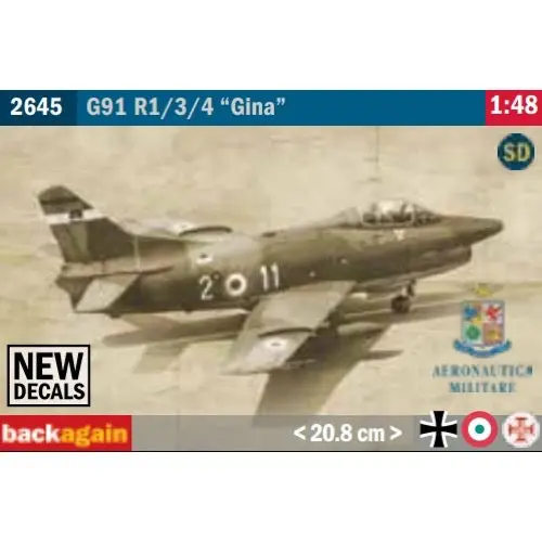 Italeri 2645S 1/48 G91 R1/3/7 Gina 1