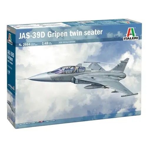 Italeri 2664S 1/48 Jas-39D Gripen Twin Seater 1