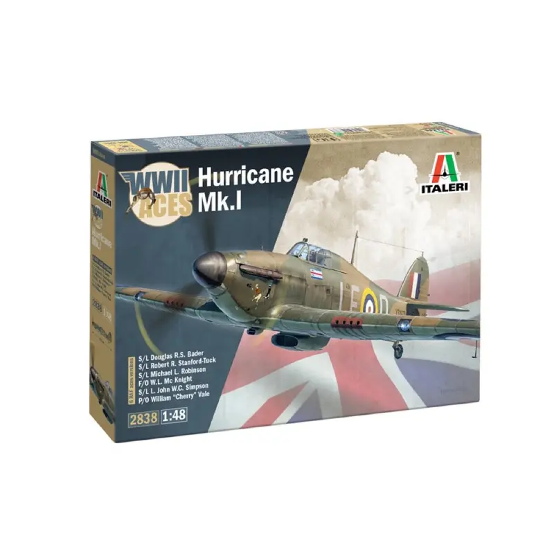 Italeri 2838S 1/48 Hurricane Mk.I Aces 1