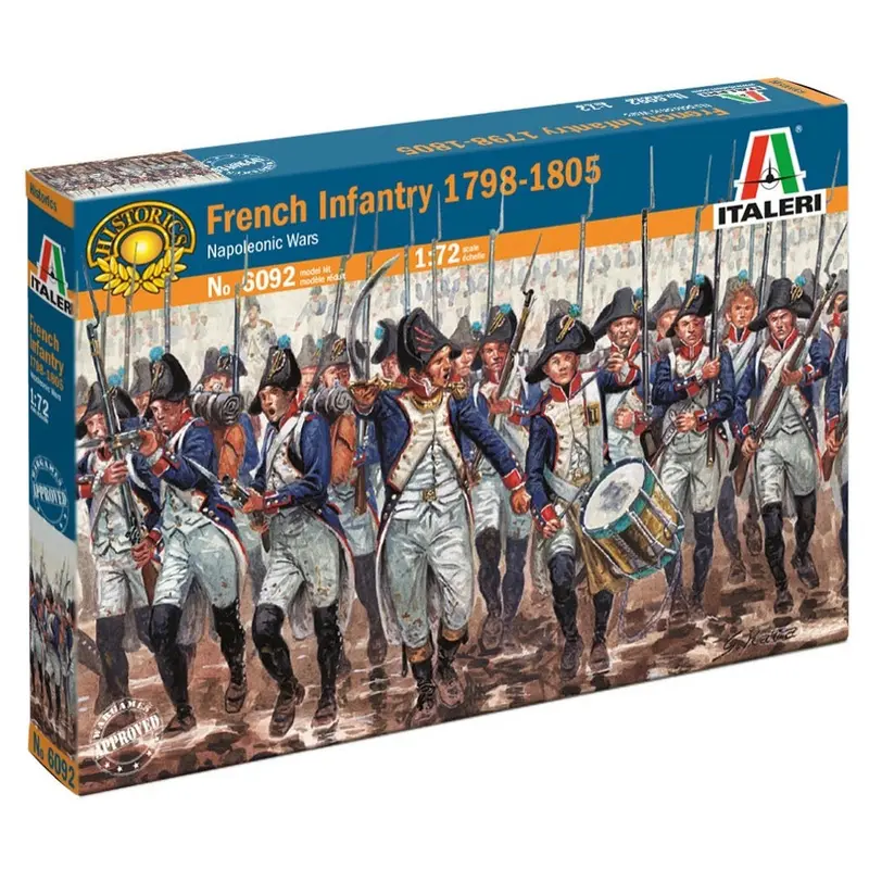 Italeri 6092S 1/72 Napoleonic Wars French Infantry 1800-05 1