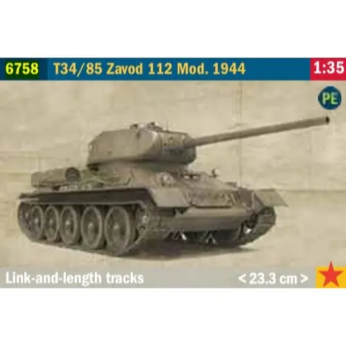 Italeri 6758S 1/35 T-34/85 Zavod 112 Model 1944 1