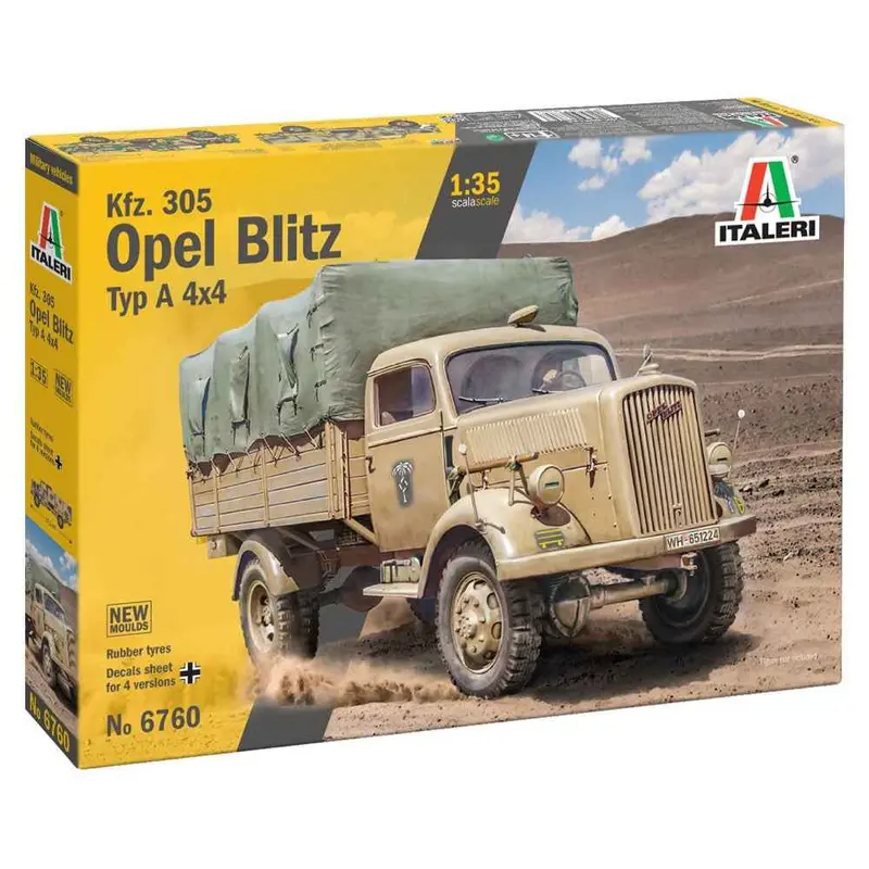 Italeri 6760S 1/35 Kfz. 305 Opel Blitz Typ A 4X4 1