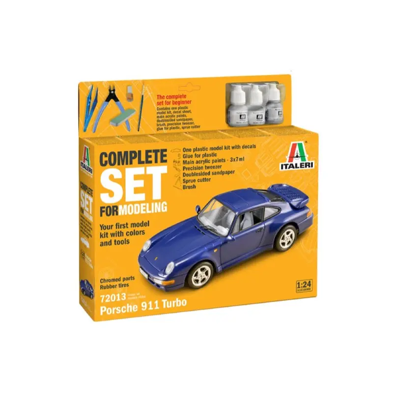 Italeri 72013 Porsche 911 Turbo Complete Set 1
