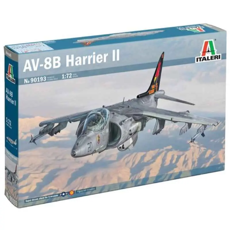 Italeri 90193 1/72 Av-8B Harrier Ii 25 1