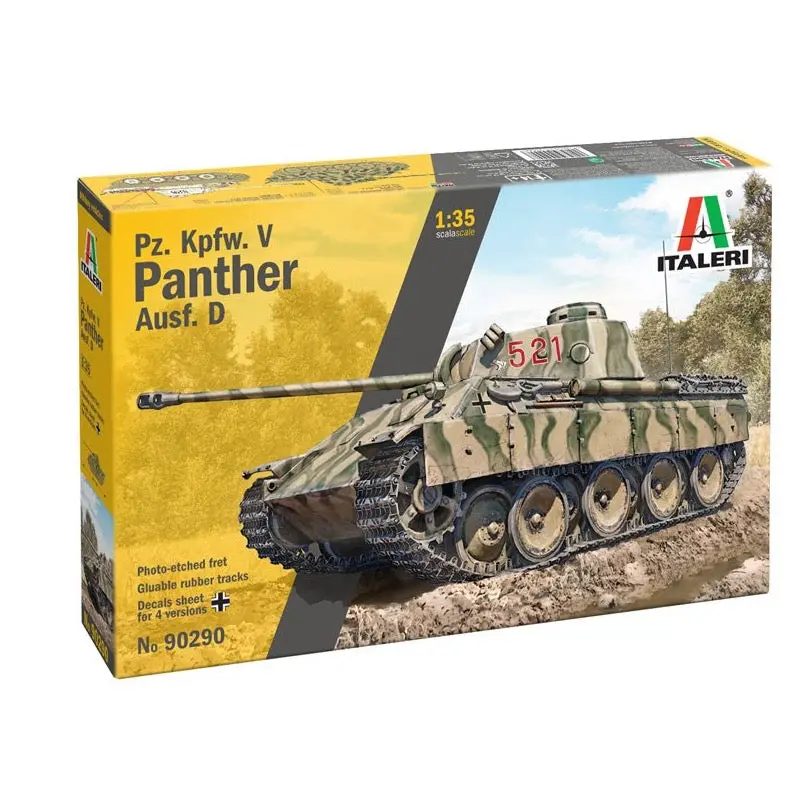 Italeri 90290 1/35 Pz. Kpfw. V Panther Ausf. D 1