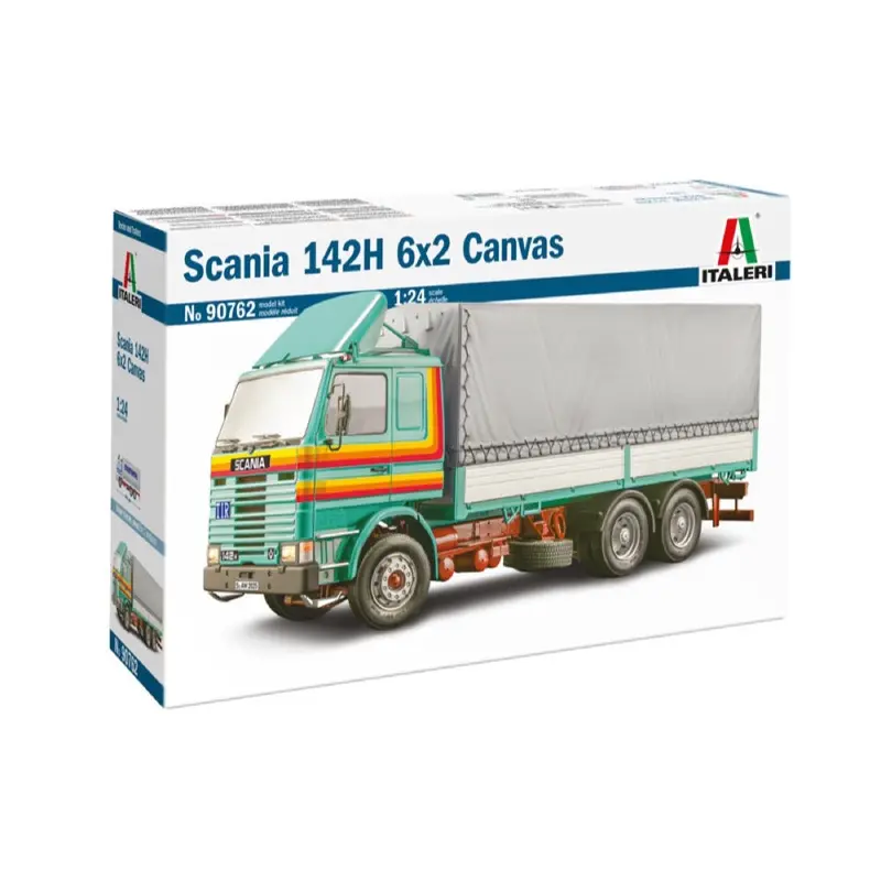 Italeri 90762 1/24 Scania 142H 6X2 Canvas 1
