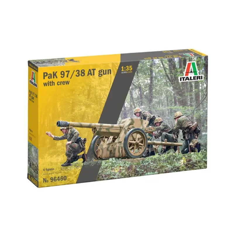 Italeri 96460 1/35 Pak 97/38 At Gun With Crew 1