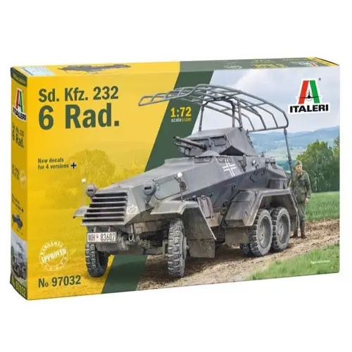 Italeri 97032 1/72 Sd.Kfz. 232. 6 Rad 1