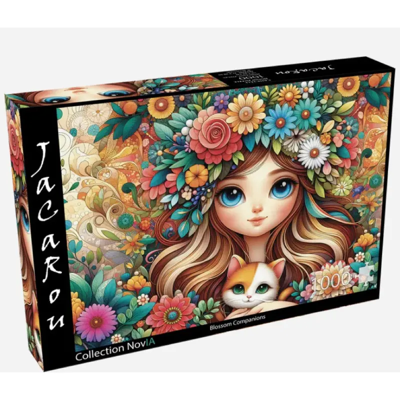 Jacarou Blossom Companions 1000Pc Jigsaw Puzzle 1