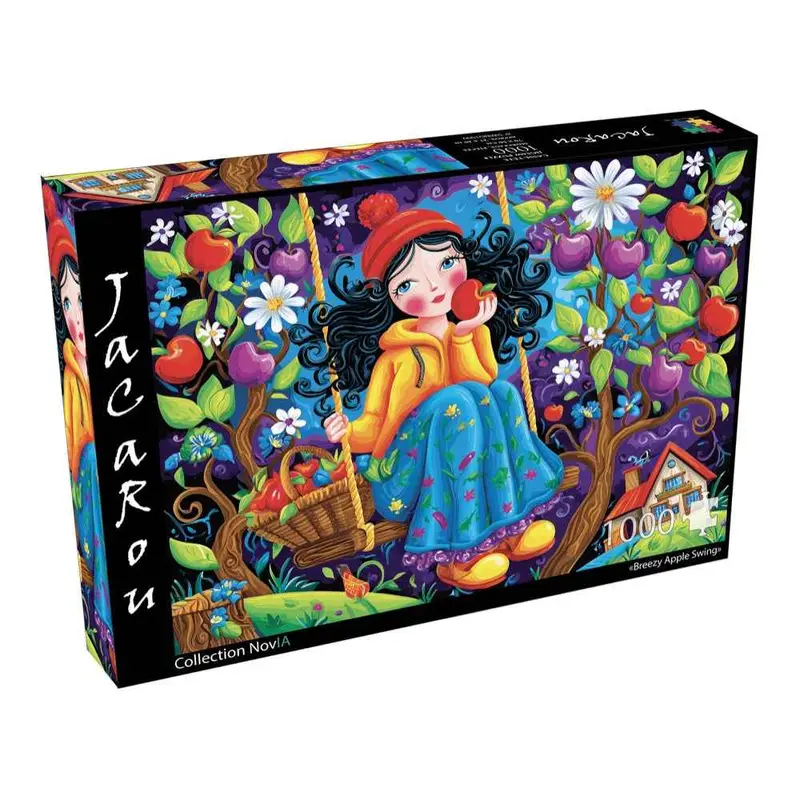Jacarou Breezy Apple Swing 1000Pc Jigsaw Puzzle 1