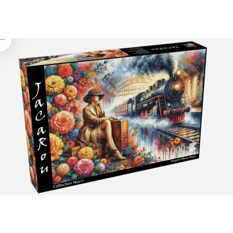 Jacarou Elegance Meets Steam 1000Pc Jigsaw Puzzle 1