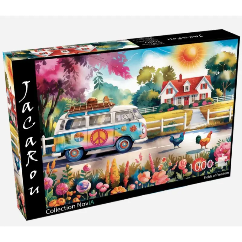 Jacarou Fields Of Freedom 1000Pc Jigsaw Puzzle 1
