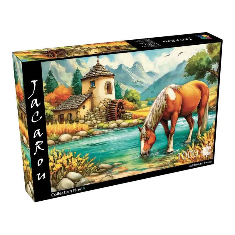 Jacarou Millstream Pause 1000Pc Jigsaw Puzzle 1