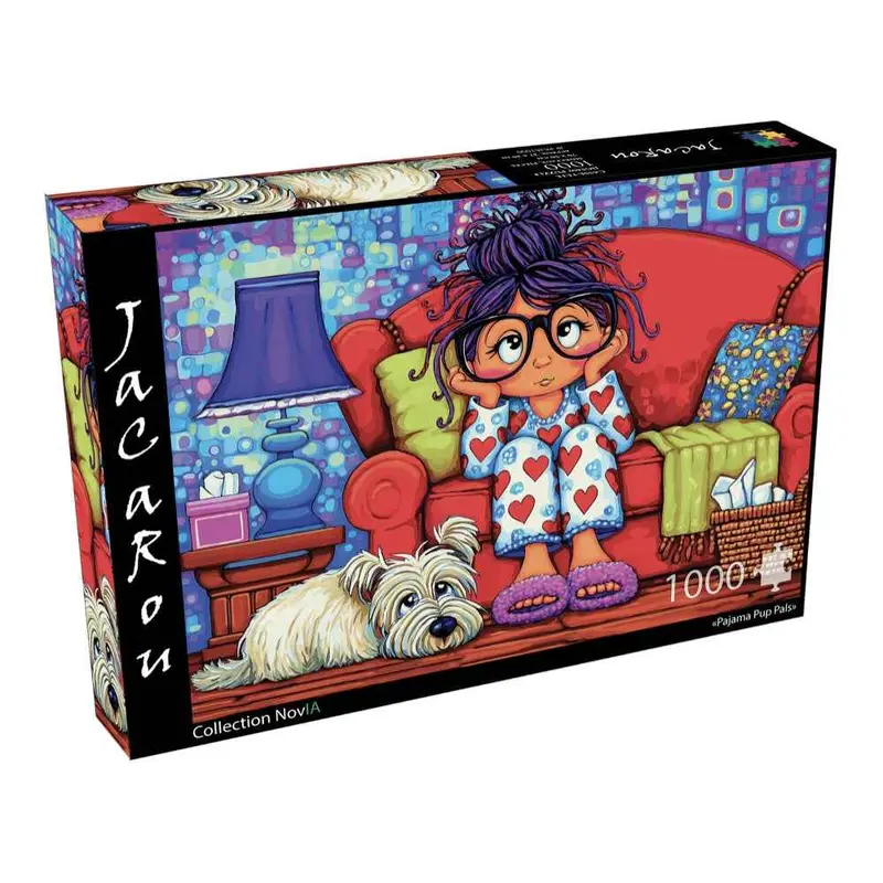 Jacarou Pajama Pup Pal 1000Pc Jigsaw Puzzle 1