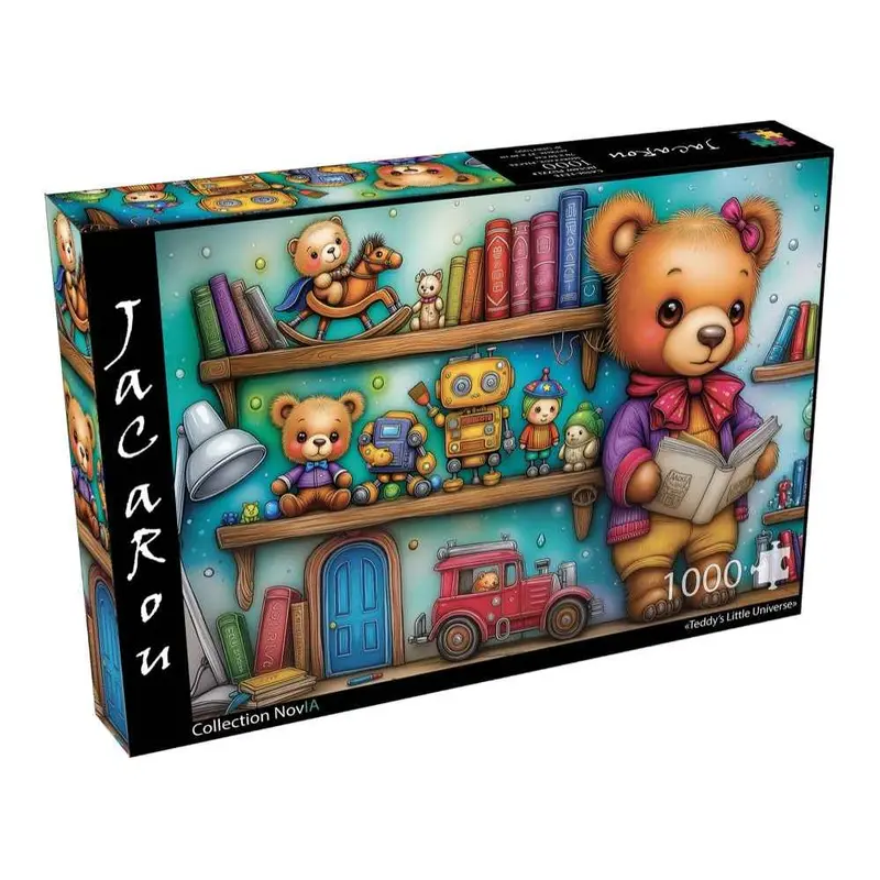 Jacarou Teddy's Little Universe 1000Pc Jigsaw Puzzle 1