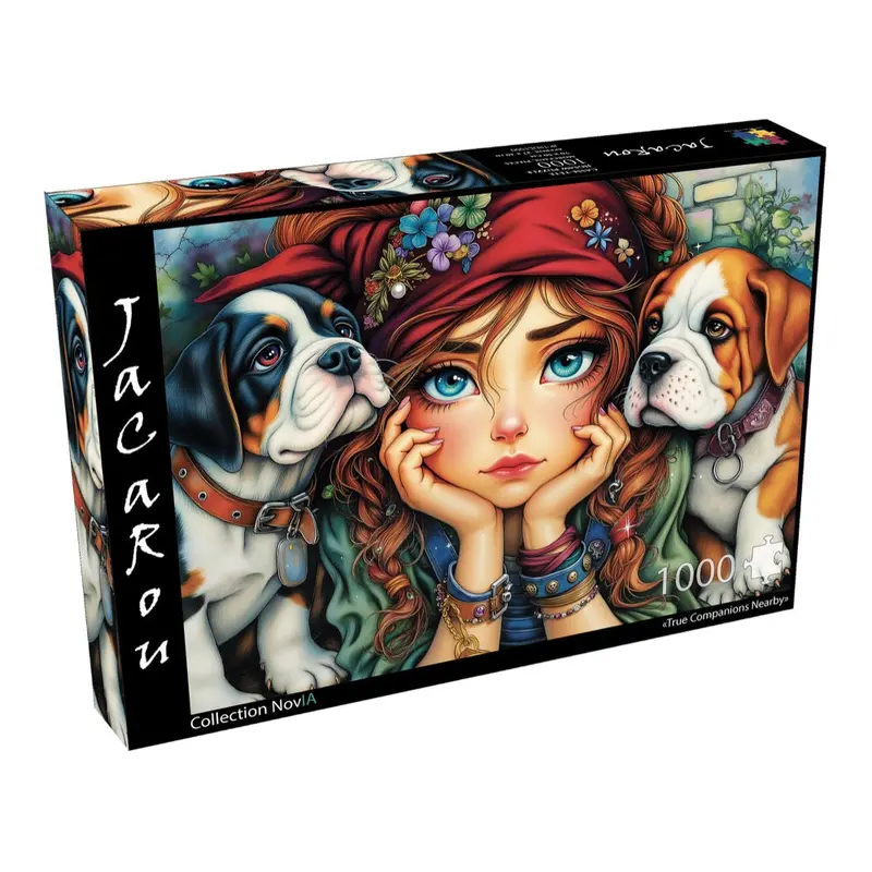 Jacarou True Companions Nearby 1000Pc Jigsaw Puzzle 1