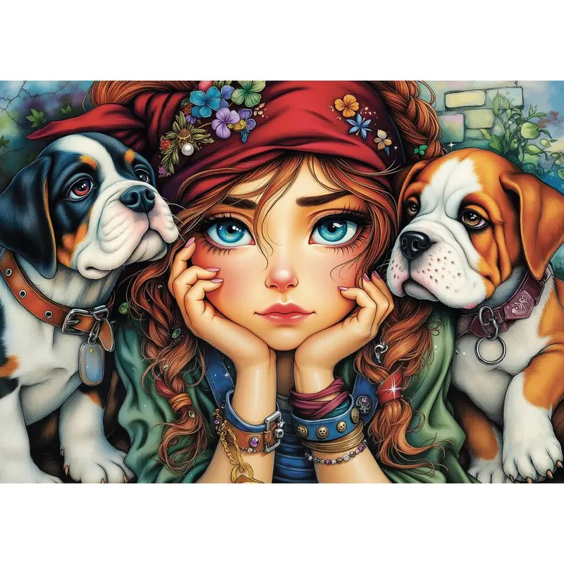 Jacarou True Companions Nearby 1000Pc Jigsaw Puzzle 2