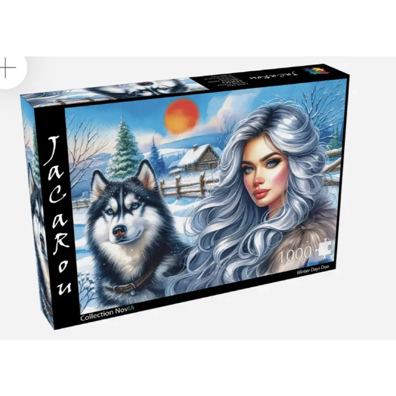 Jacarou Winter Days Duo 1000Pc Jigsaw Puzzle 1