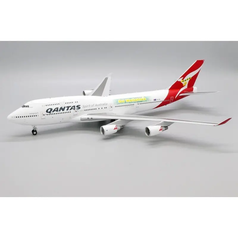 Jc Wings Xx20048 1/200 Qantas Boeing 747-400(Er) "Wallabies Livery" Reg/ Vh-Oei 1