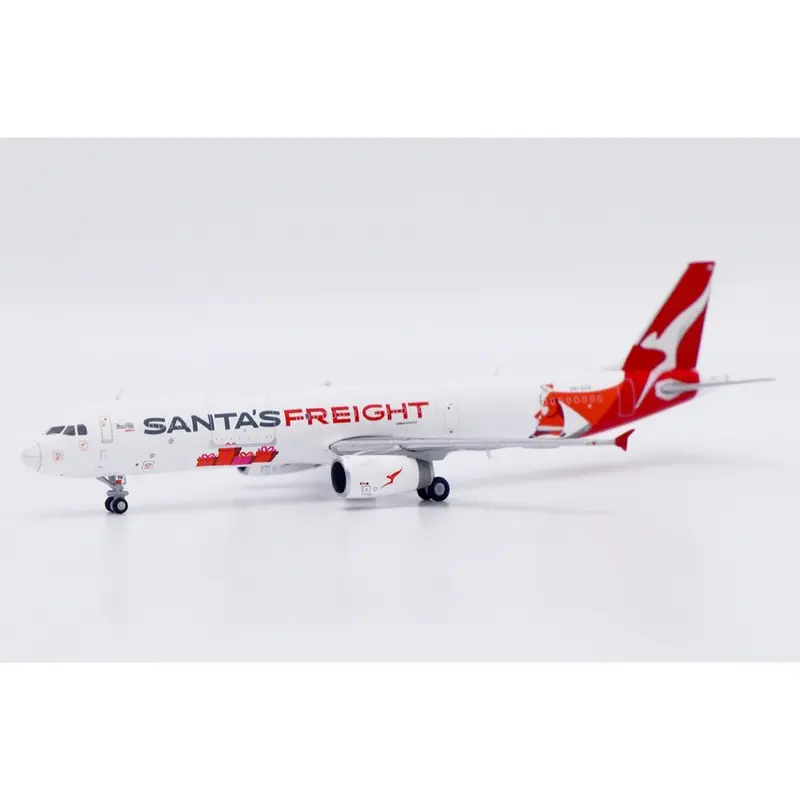 Jc Wings Xx40613 1/400 Qantas Freight Airbus A321(P2f) "Santa's Freight" Reg: Vh-Xf4 With Antenna 1
