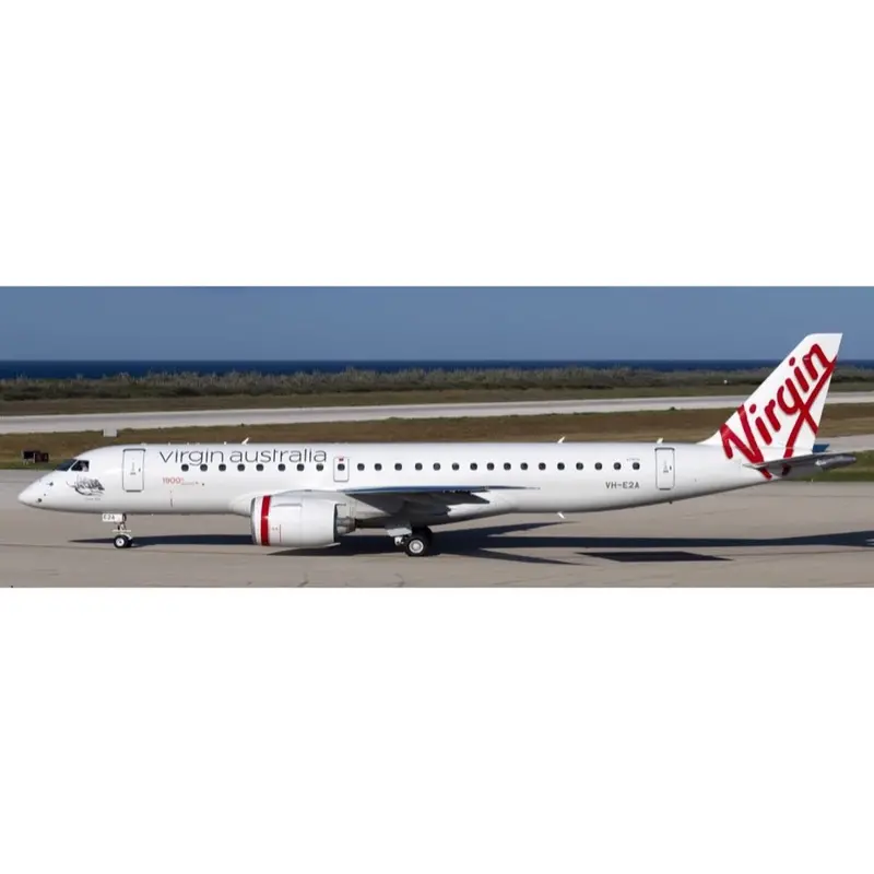Jc Wings Xx40819 1/400 Virgin Australia Embraer E190-E2 1900Th Embraer E-Jet Reg Vh-E2a With Antenna 1
