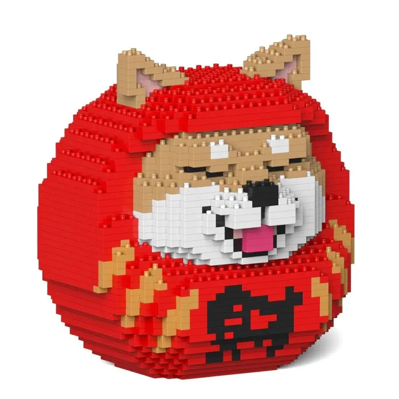 Jecka St28jpy04-M01 Shiba Daruma Doll 01S-M01 1