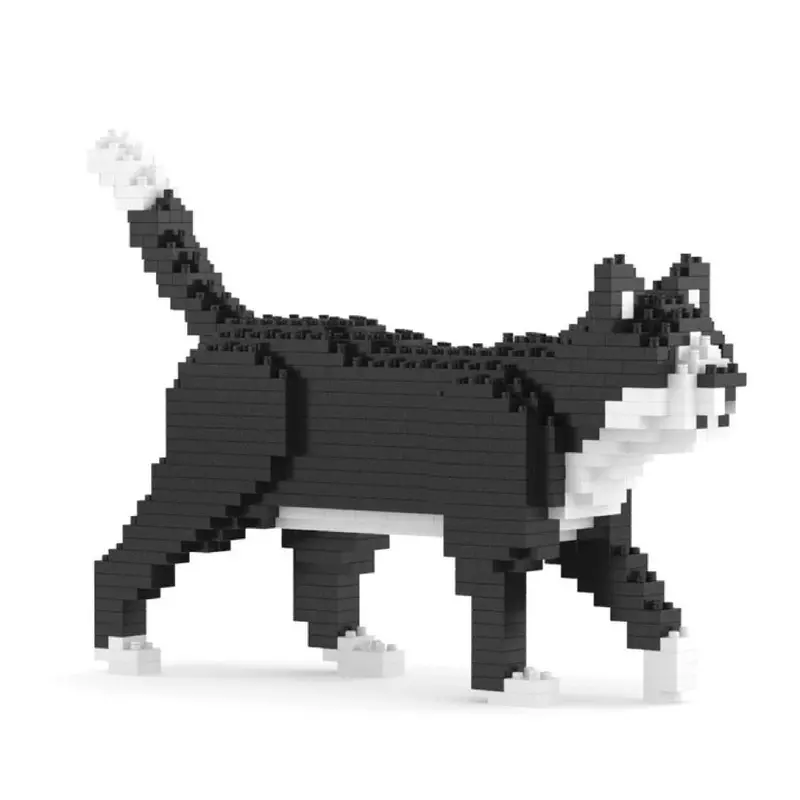 Jekca St19cm03 Tuxedo Cat Mini 01S 1