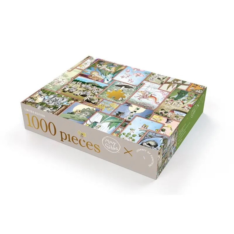 Journey Of Something May Gibbs Patchwork 1000 Pc Jigsaw Puzzle 1
