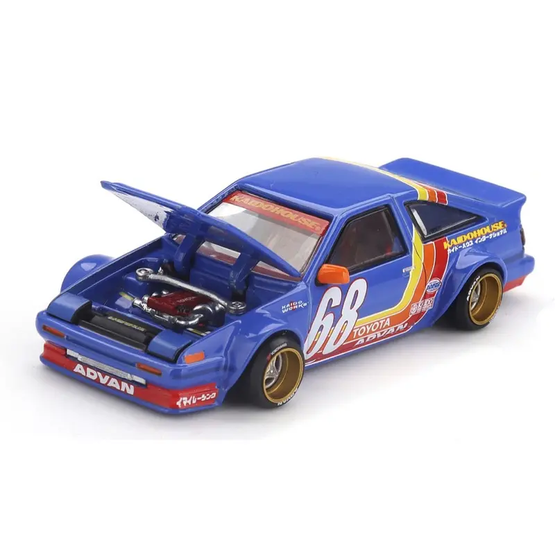 Kaido House X Mini Gt Khmg196 1/64 Toyota Ae86 Sprinter Trueno Kaido Racing V1 1